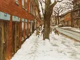 Rue Wolfe by John Caruthers Little, 1977, oil on canvas, sold May 2026