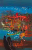 Northern Swamp by Jack Shadbolt, 1959, oil on canvas, sold May 2026