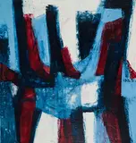 Sans titre by Claude Dulude, 1960, oil on canvas, sold May 2026