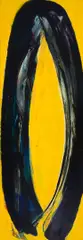 La grande jaune by Marcelle Ferron, 1988, oil on canvas, sold May 2026