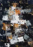 Sans titre by Pierre Gendron, 1958, oil on board, sold May 2026
