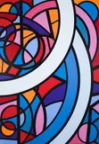 La brillance cathédrale by Jean-Paul Jérôme, 1991, acrylic on canvas, sold May 2026