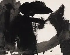 Sans titre by Rita Letendre, 1962, ink on paper, sold May 2026