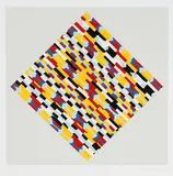 Sans titre by Guido Molinari, 2001, colour serigraph on paper, sold May 2026