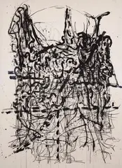 Suite Lac aux puants by Jean Paul Riopelle, lithograph on paper, sold May 2026
