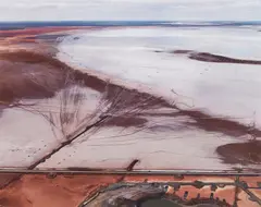Silver Lake Operations #12, Lake Lefroy, Western Australia by Edward Burtynsky, chromogenic colour print, sold May 2026