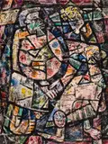 The Dancers by Jock Macdonald, watercolour on paper, sold May 2026
