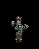 A Chinese Enameled Bronze Archer’s Ring and Tree Group, 18th/19th Century by Chinese Art, A Chinese Enameled Bronze Archer’s Ring and Tree Group, 18th/19th Century, sold Apr 2026