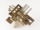 Gwidion by Ibram Lassaw, 1980, Nickel-silver, brass, and silicon-bronze, sold Apr 2026