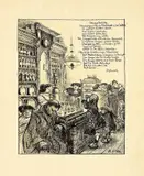 Schnapsdestille by Heinrich Zille, 1916, Lithographie und Tuschfeder auf van Gelder-Velin, sold May 2008