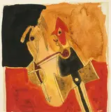 Ohne Titel by Francisco Toledo, Aquarell und Feder auf Bütten, sold Nov 2009