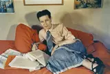 Simone de Beauvoir, Paris by Gisèle Freund, 1948, C-Print, späterer Abzug, sold Jun 2009