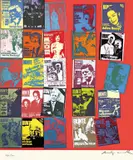 Magazine and History by Andy Warhol, 1983, Farbserigraphie auf Rives-Velin, sold Nov 2008