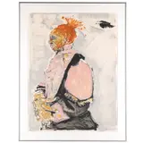 Profile of a Native American by Paul Pletka, circa 1980, Monotype, offered Dec 2024