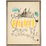 Per un Teatre e Catalunya (Mourlot 913) by Joan Miró, 1973, Lithograph in colors on Sala Gaspar watermarked paper, offered Nov 2024