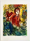 Untitled by Marc Chagall, Lithograph in color print on paper, offered Jun 2022