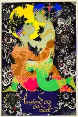 Tusind Og En Nat by BjÃ¸rn Wiinblad, Serigraph poster, offered Jun 2022