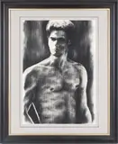 WAIN by Philip K. Benbow, Charcoal on paper, offered Jul 2024