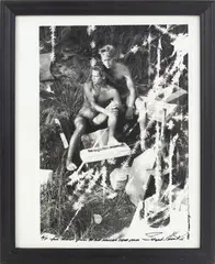 The Trophy by Steph Gorkii, Gelatin silver print with alterations, offered Jul 2024