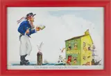 The Gospel, according to St. Mathew by Joseph E. Bolden, Watercolor, ink and pencil on artist board, offered Jul 2024