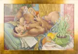 The Absorption of Narcissus by Joseph Radoccia, 2001, Acrylic on canvas, offered Jul 2024