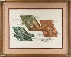 Triomphe du Soleil by Roberta Kritzer, graphite additions, offered Jul 2024