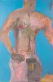 Look But Don't Touch by Raymonde "Rã©" DÃ©sabres, Oil on canvas. Labeled and, offered Jul 2024