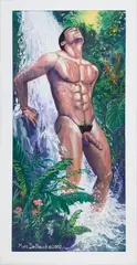 Tranquility by Marc DeBauch, 2002, Gouache on paper, offered Jul 2024