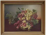 Gooseberries (Currants).' by D.L. Walker, Oil on canvas, offered Jan 2024