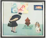 Do Not Touch.' by Stella Reinhardt Halit, Oil on Canvas, offered Jan 2024