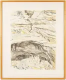 Mummy Cave Ruins at Canyon de Chelly.' Color by Philip Pearlstein, lithograph, offered Jan 2024