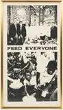 Feed Everyone by Black Panther Party Poster, lithograph, offered Jan 2024