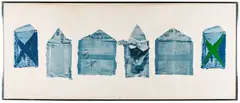 Tampa #2 (from Made in Tampa) by Robert Rauschenberg, 1972, Lithograph, photo-process cyanotype (blueprint), offered Jun 2023