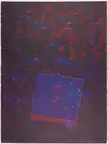 St. Louis III by Sam Gilliam, collage, offered Jun 2023