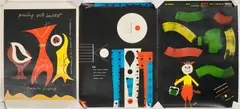 Untitled by Samuel Maitin, Silkscreen graphic posters for Kraft Printing Company promotions. Circa 1960s, offered Jun 2023