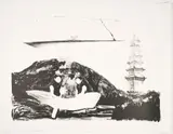 Jadespring by Hung Liu, 1992, Lithograph, offered Jun 2023