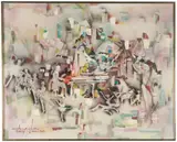 Untitled by Shoo Ching Wan, Oil on canvas, offered Jun 2023