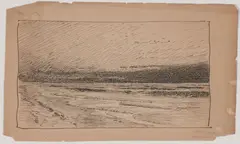 Untitled by William Trost Richards, Pen and ink on paper, offered Jun 2023