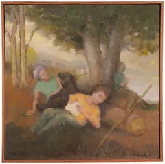 Untitled by Mark Walp, Oil on canvas, offered Jun 2023