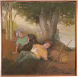 Untitled by Mark Walp, Oil on canvas, offered Jun 2023