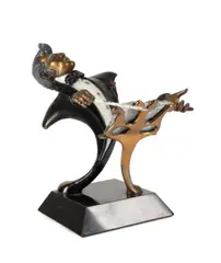 Untitled by Paul Wegner, bronze, sold Apr 2024