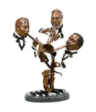 Sunday Morning Jazz by Paul Douglas Wegner, bronze, sold Apr 2024