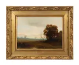Untitled (Landscape) by Alexander Helwig Wyant, oil on canvas, sold Apr 2024