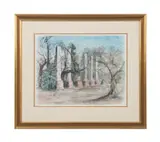 Millwood by Elizabeth O'Neill Verner, 1962, lithograph, sold Apr 2024