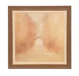 Harmonie Rouge sur le Pont by Pascal Bouterin, oil on board, sold Apr 2024