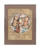 Music From The Music Suite by Graciela Rodo Boulanger, aquatint/lithograpgh on deckled paper, sold Apr 2024