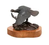 Near the River Bottom by Bob Guelich, bronze,11/50, sold Apr 2024