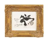 Carte de Voeux by Georges Braque, 1961, lithograph on paper, sold May 2024