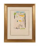 Les Dejeuners - 1962 by Pablo Picasso, 1992, lithograph on Arches paper, sold May 2024