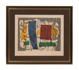 Le Jardin by Fernand Léger, lithograph - 1946, sold May 2024